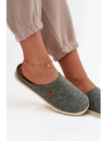 Domácí obuv dámské pantofle model 21714528 zelené - Inblu