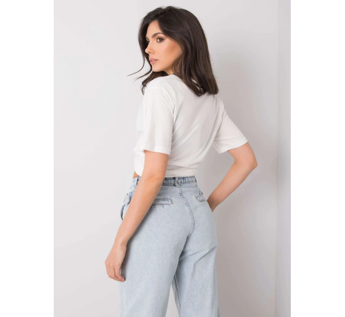 Tričko 217 TS model 15061058 ecru - FPrice Tričko 217 TS model 15061058 ecru - FPrice