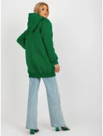 Dámska mikina EM BL 695.25x tmavo zelená - FPrice