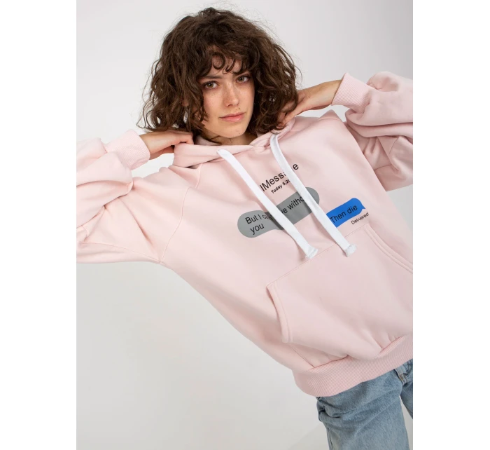 Mikina EM BL 718.39P svetlo ružová