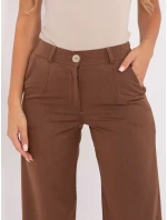 Nohavice LK SP 510012.01 hnedé
