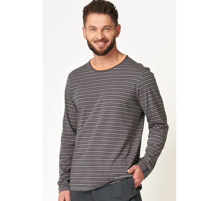 Pánské pyžamo Key MNS 303 dł/r M-2XL Pánské pyžamo Key MNS 303 dł/r M-2XL