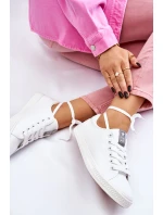 Dámské klasické tenisky bílé model 21590960 - EVENTO Dámské klasické tenisky bílé model 21590960 - EVENTO