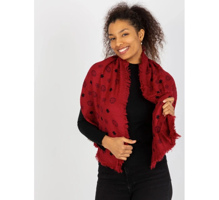 Dámska šatka AT CH 23505 1.55 tmavo červený