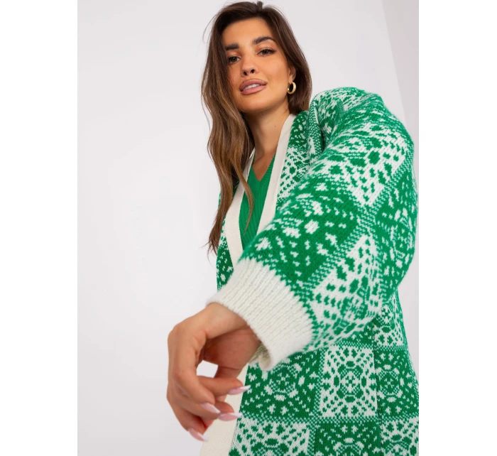 Cardigan BA SW 0301 1.26 zelená Cardigan BA SW 0301 1.26 zelená