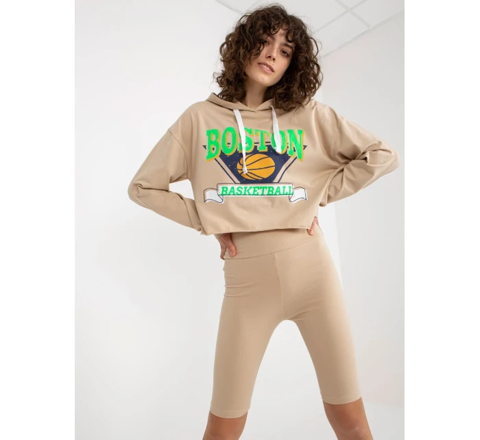 Dámská souprava EM KMPL model 18055652 béžová - FPrice Dámská souprava EM KMPL model 18055652 béžová - FPrice