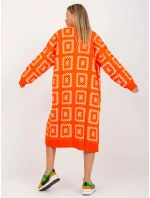 Dámský svetr LC SW model 17650071 oranžový - FPrice