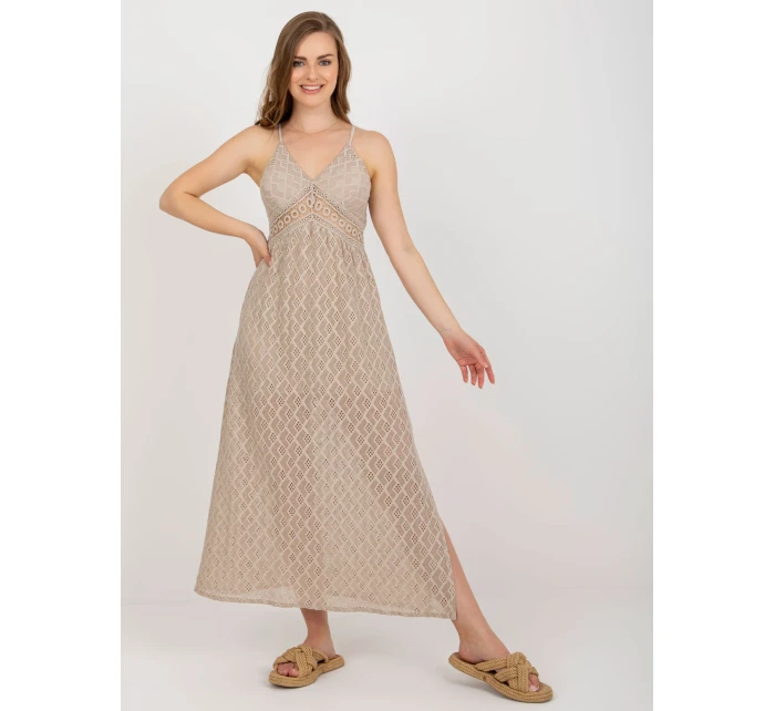 TW SK BI 8676 šaty.22 béžová