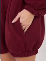 Mikina WT BL A1461.70 burgundy