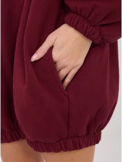 Mikina WT BL A1461.70 burgundy