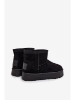 Detské snehové topánky Big Star - čierne