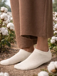 Přírodní nohy 100% bavlněné froté model 21338624 - Steven