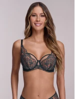 Podprsenka s mäkkými bokmi Ava 2175 Azure