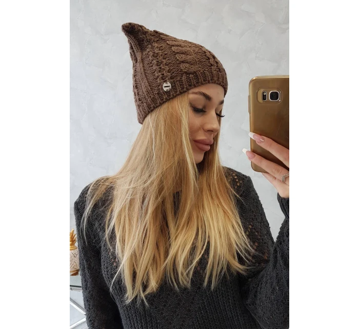 Fleecová čiapka Rabbid K237 cappuccino