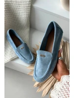 Dámské s malým zlatým detailem modré model 21900417 - Boto Dámské s malým zlatým detailem modré model 21900417 - Boto