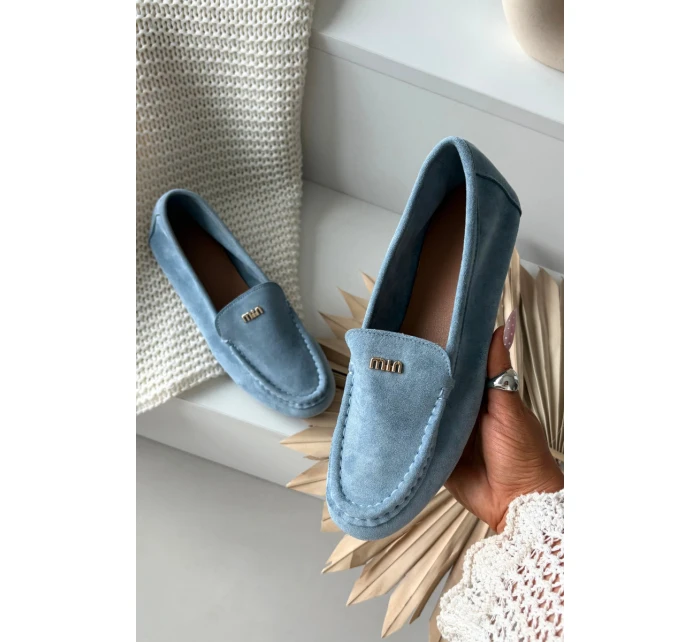 Dámské s malým zlatým detailem modré model 21900417 - Boto Dámské s malým zlatým detailem modré model 21900417 - Boto