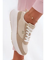 Dámské tenisky na platformě  Béžové model 22074762 - GAP