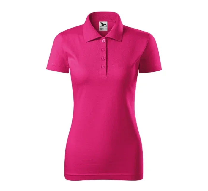 Dámske polo tričko Single J. fialové