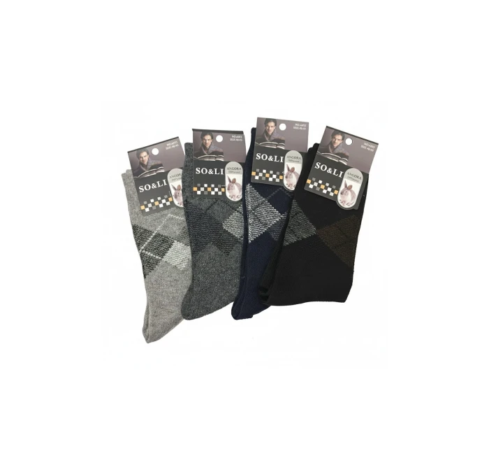 WiK SO&LI ponožky art.001/2 Angora pánske 39-46