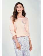 Dámské pyžamo 3/4 SXL Z25 model 20213207 - Taro Dámské pyžamo 3/4 SXL Z25 model 20213207 - Taro