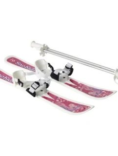 Hamax detské lyže s palicami ružové HAM561002