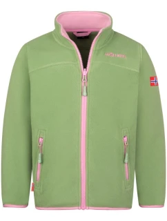 Dívčí sportovní fleecová bunda XT s zelená model 21354250 - Trollkids