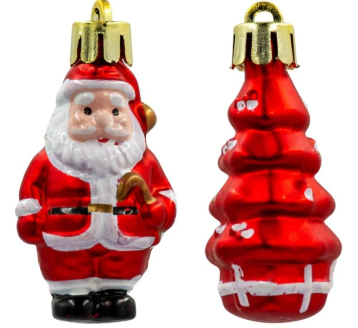 PLASTOVÉ TVAROVANIE OZDÔB BEZPEČNÝ VIANOČNÝ STROMČEK 10KS SĽUDA