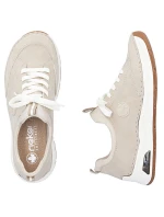 Dámske pohodlné béžové topánky Rieker 44562-62