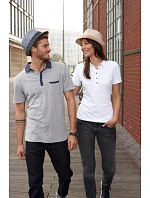 JN Dámské piqué polo 02.0 royal model 22488455 - Daiber JN Dámské piqué polo 02.0 royal model 22488455 - Daiber
