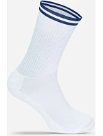 L Tenisové ponožky "Premium" white/navy model 22455915 - Mr. Socks L Tenisové ponožky "Premium" white/navy model 22455915 - Mr. Socks