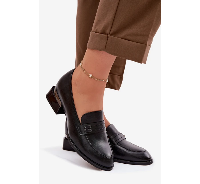 Dámské polobotky na  Černé model 22100835 - VINCEZA