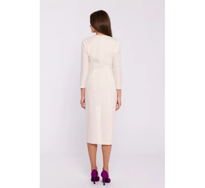 Květinové tužkové šaty  kost model 20503002 - STYLOVE