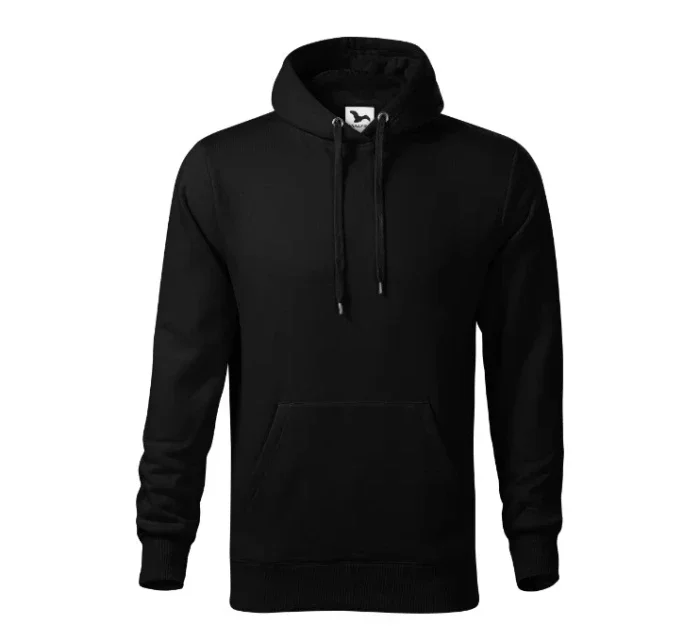 Pánska mikina s kapucňou čierna