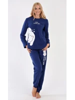 Dámske pyžamo dlhé Ľadový medveď Dámske pyžamo dlhé Ľadový medveď