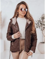 Dámska kávová bunda FashionStreet TY4239
