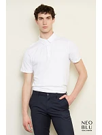 Men Pánské žerzejové polo soft blue model 22500538 - NEOBLU Men Pánské žerzejové polo soft blue model 22500538 - NEOBLU