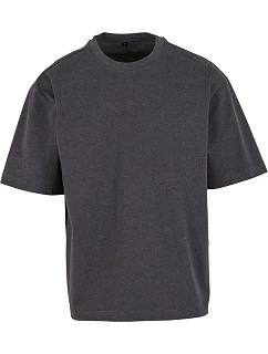 Build your Brand BY 391 Pánske hrubé tričko „Loose Fit“ 56.0391 charcoal