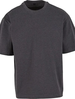 Build your Brand BY 391 Pánske hrubé tričko „Loose Fit“ 56.0391 charcoal