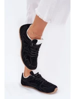 Dámské Sportovní Boty Z Eko Semiše Černé model 21701308 - Boto