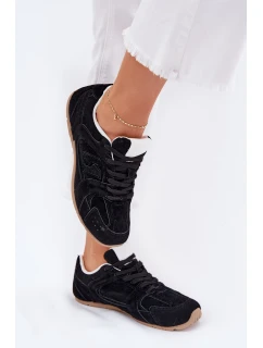 Dámské Sportovní Boty Z Eko Semiše Černé model 21701308 - Boto