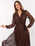 Šaty IT SK 21808.01 hnedé