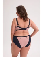 POLOMÄKKÁ MAXI PODPRSENKA AINA ART 1273 NAVY BLUE