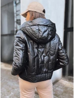 Dámská přechodná prošívaná bunda černá Dstreet model 21970039 - FashionStreet