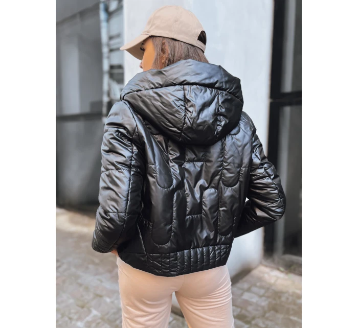 Dámská přechodná prošívaná bunda černá Dstreet model 21970039 - FashionStreet