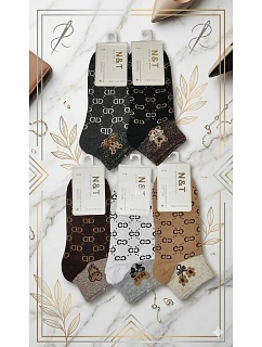 Dámské ponožky model 19685657 DD Medvídek 3541 - WiK