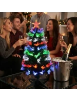 DEKORATÍVNY VIANOČNÝ STROMČEK VIACFAREBNÝ 90CM