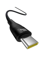 Baseus Flash 2 USB-USB C kábel 100W 1m (čierny) Baseus Flash 2 USB-USB C kábel 100W 1m (čierny)
