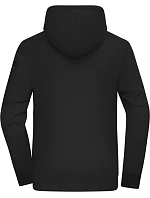 Daiber 8046 Pánská interlock mikina s kapucí 02.8046 black