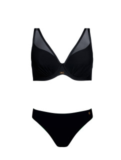 Dámské dvoudílné plavky Fashion 39 S940V39-19 černé - Self