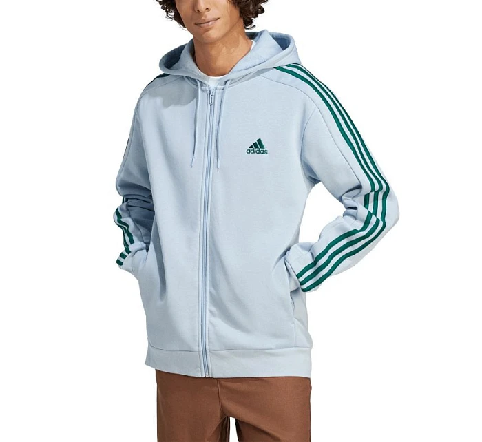 Mikina Essentials Fleece 3Stripes FullZip M model 19575565 - ADIDAS
